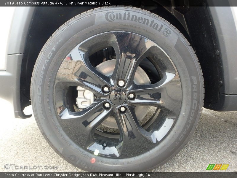 Billet Silver Metallic / Black 2019 Jeep Compass Altitude 4x4