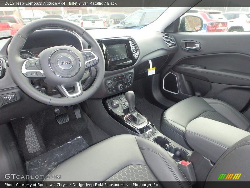 Billet Silver Metallic / Black 2019 Jeep Compass Altitude 4x4