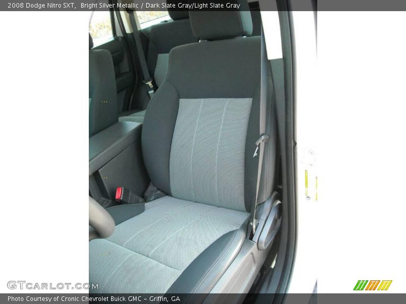 Bright Silver Metallic / Dark Slate Gray/Light Slate Gray 2008 Dodge Nitro SXT