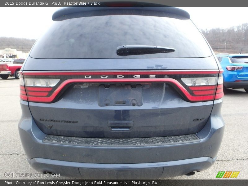 Reactor Blue / Black 2019 Dodge Durango GT AWD