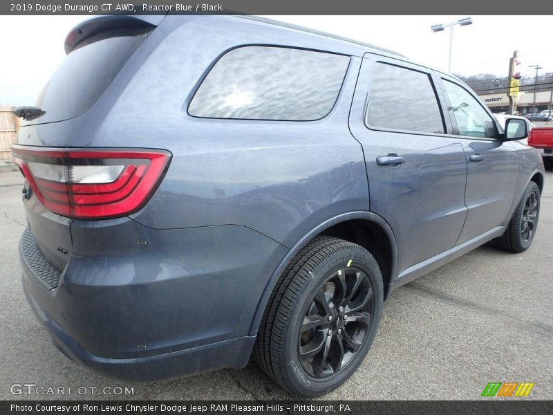 Reactor Blue / Black 2019 Dodge Durango GT AWD