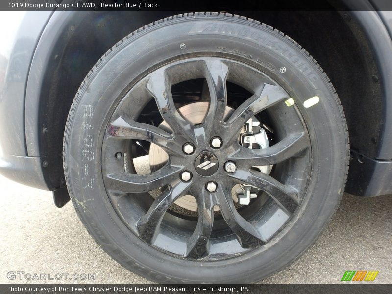 Reactor Blue / Black 2019 Dodge Durango GT AWD