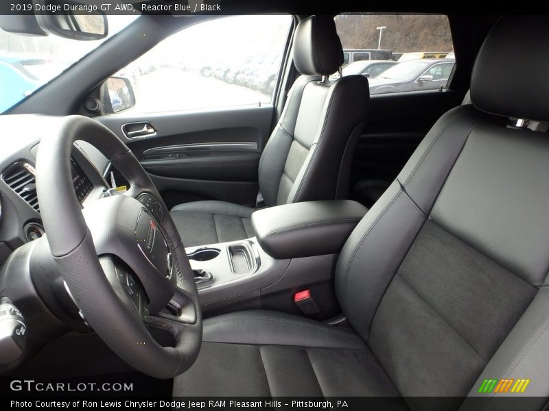 Reactor Blue / Black 2019 Dodge Durango GT AWD