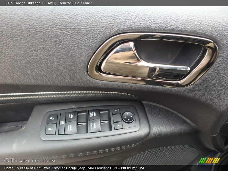 Reactor Blue / Black 2019 Dodge Durango GT AWD