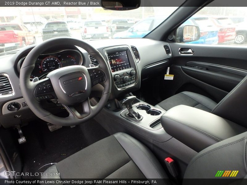 Reactor Blue / Black 2019 Dodge Durango GT AWD