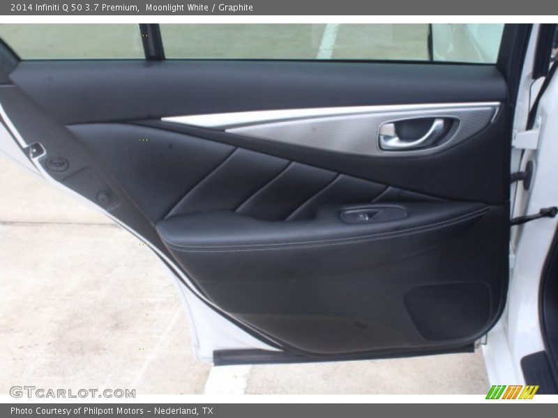 Moonlight White / Graphite 2014 Infiniti Q 50 3.7 Premium
