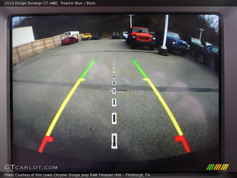 Reactor Blue / Black 2019 Dodge Durango GT AWD