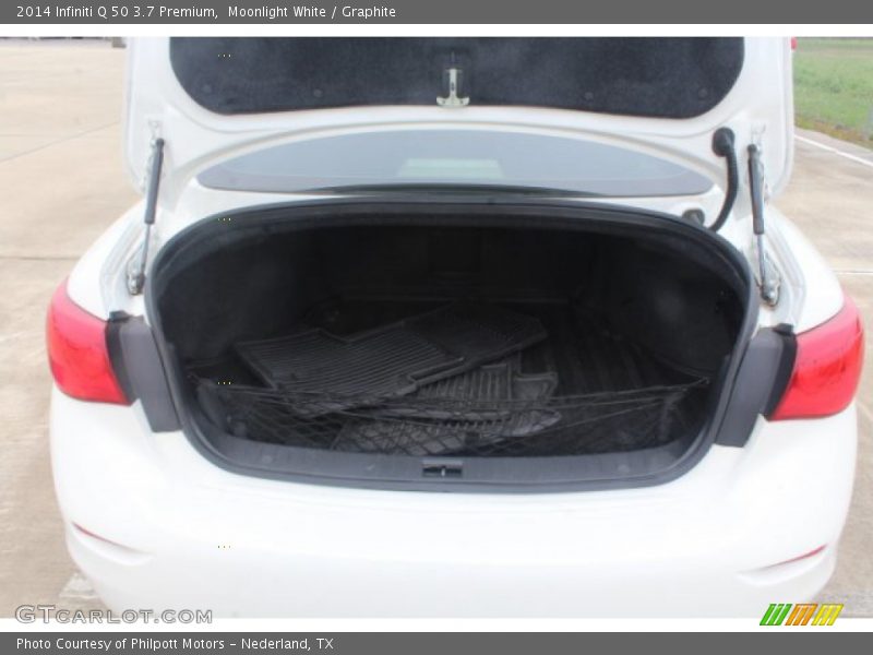Moonlight White / Graphite 2014 Infiniti Q 50 3.7 Premium