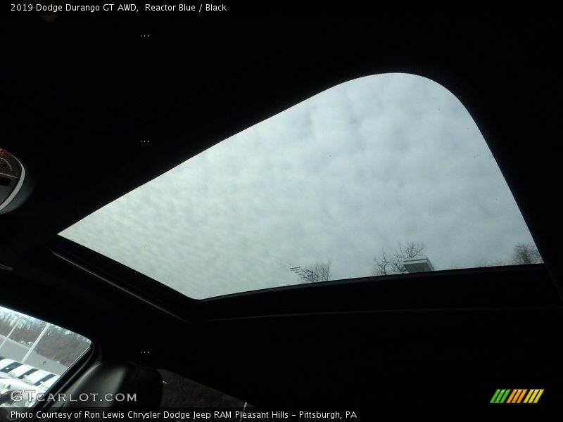 Reactor Blue / Black 2019 Dodge Durango GT AWD
