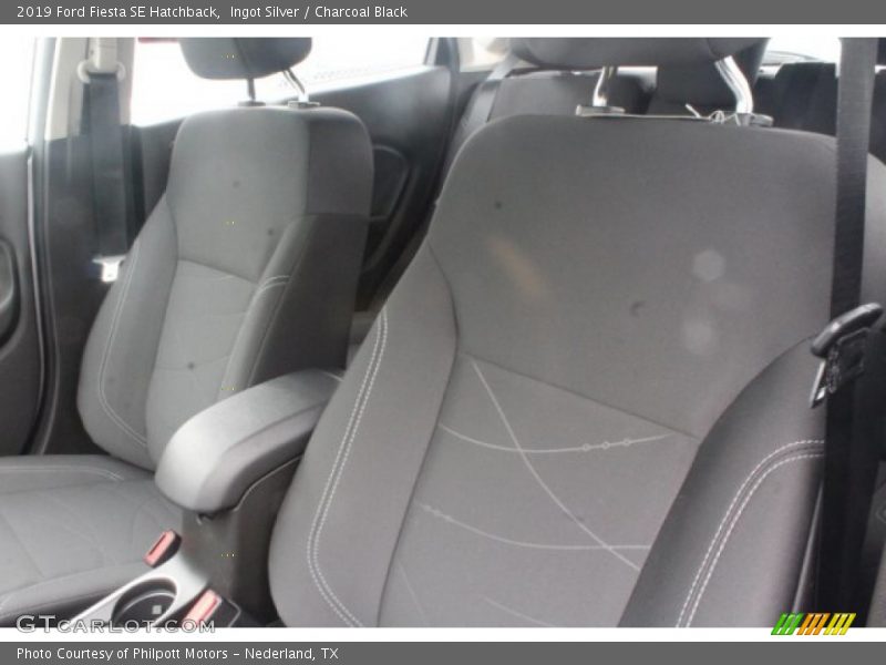 Ingot Silver / Charcoal Black 2019 Ford Fiesta SE Hatchback