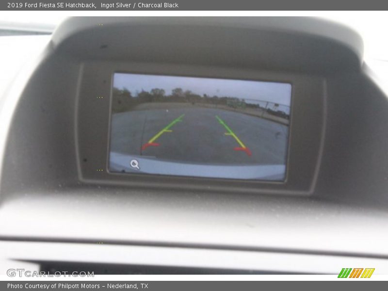 Ingot Silver / Charcoal Black 2019 Ford Fiesta SE Hatchback