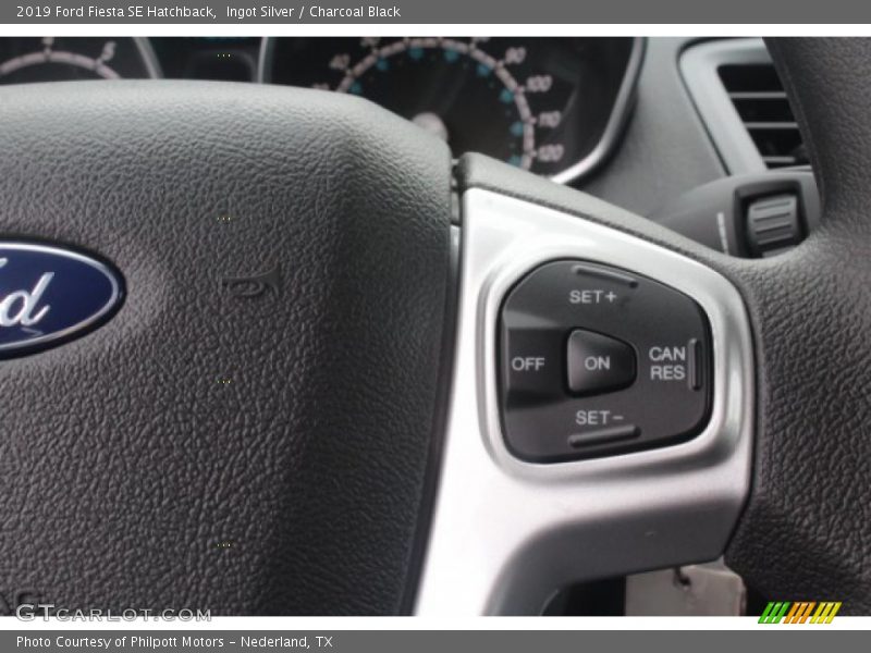 Ingot Silver / Charcoal Black 2019 Ford Fiesta SE Hatchback