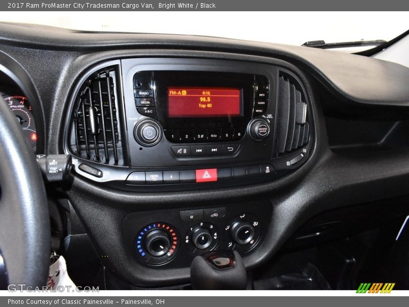 Bright White / Black 2017 Ram ProMaster City Tradesman Cargo Van