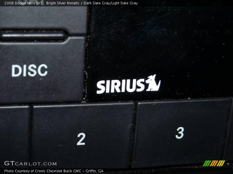 Bright Silver Metallic / Dark Slate Gray/Light Slate Gray 2008 Dodge Nitro SXT