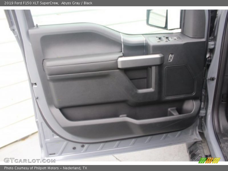 Abyss Gray / Black 2019 Ford F150 XLT SuperCrew