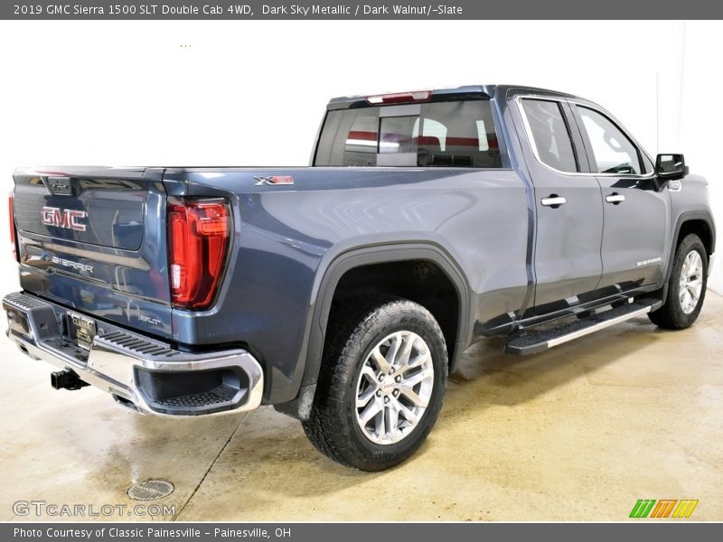 Dark Sky Metallic / Dark Walnut/­Slate 2019 GMC Sierra 1500 SLT Double Cab 4WD