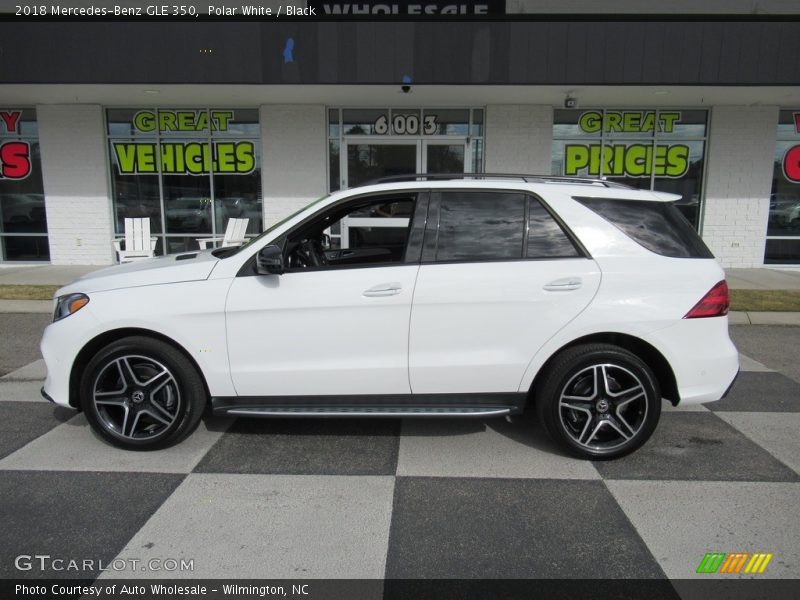 Polar White / Black 2018 Mercedes-Benz GLE 350