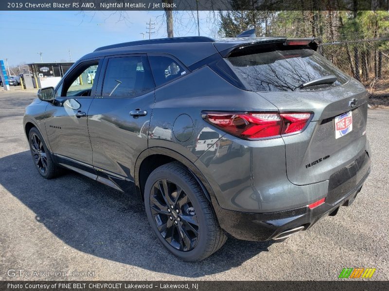 Nightfall Metallic / Jet Black 2019 Chevrolet Blazer RS AWD