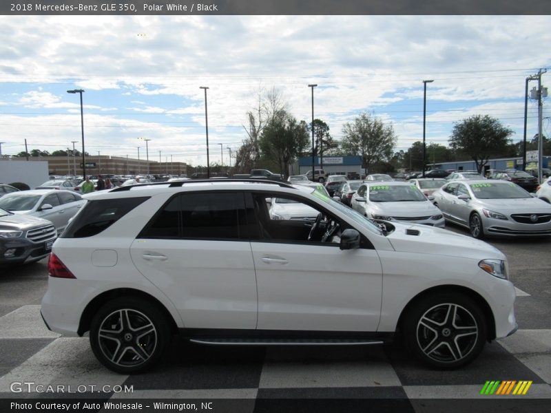 Polar White / Black 2018 Mercedes-Benz GLE 350