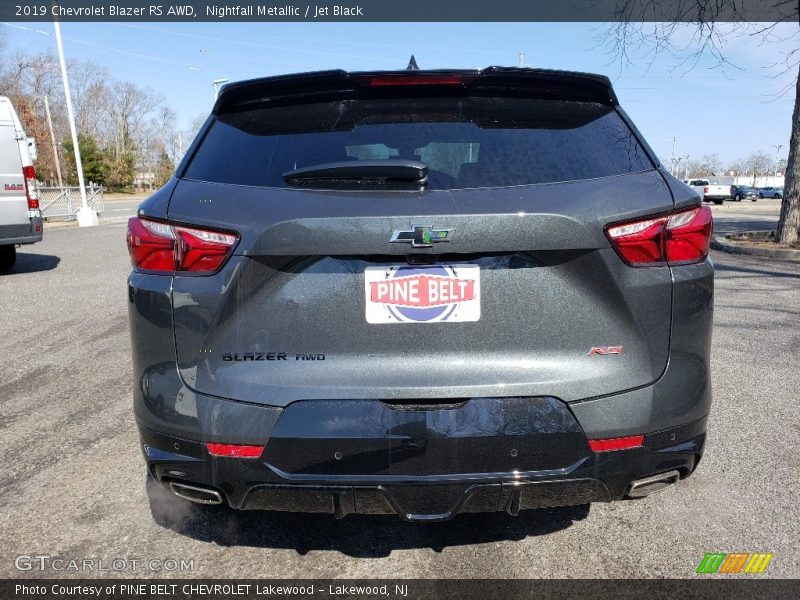Nightfall Metallic / Jet Black 2019 Chevrolet Blazer RS AWD