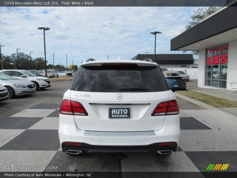 Polar White / Black 2018 Mercedes-Benz GLE 350