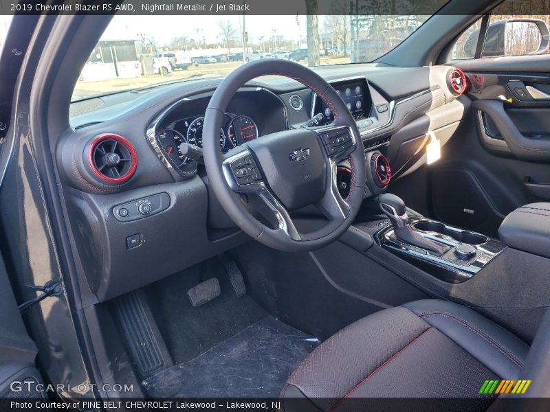 Nightfall Metallic / Jet Black 2019 Chevrolet Blazer RS AWD