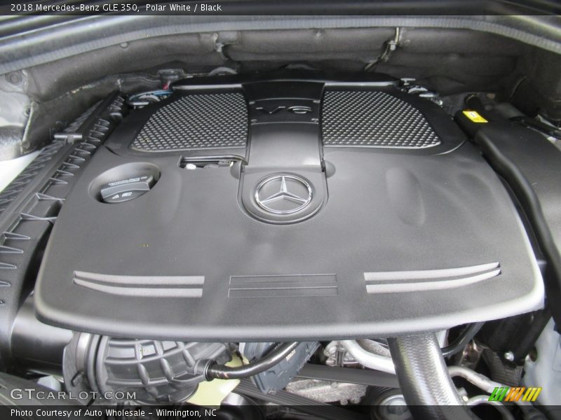 Polar White / Black 2018 Mercedes-Benz GLE 350