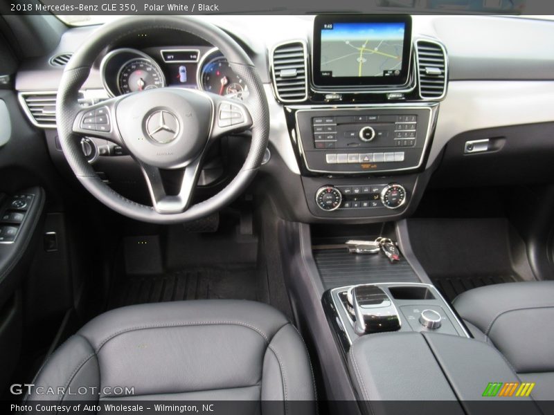 Polar White / Black 2018 Mercedes-Benz GLE 350