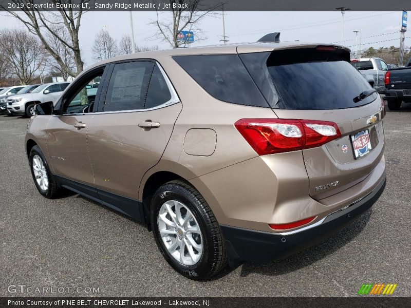 Sandy Ridge Metallic / Jet Black 2019 Chevrolet Equinox LT