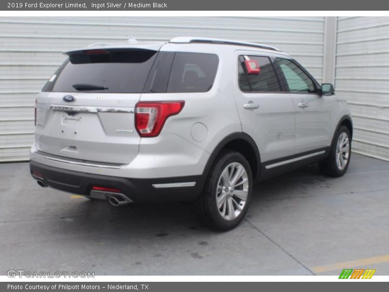 Ingot Silver / Medium Black 2019 Ford Explorer Limited
