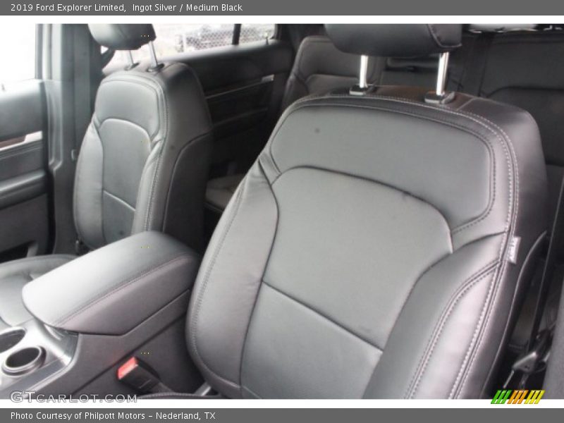 Ingot Silver / Medium Black 2019 Ford Explorer Limited