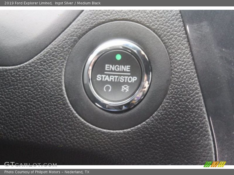 Ingot Silver / Medium Black 2019 Ford Explorer Limited