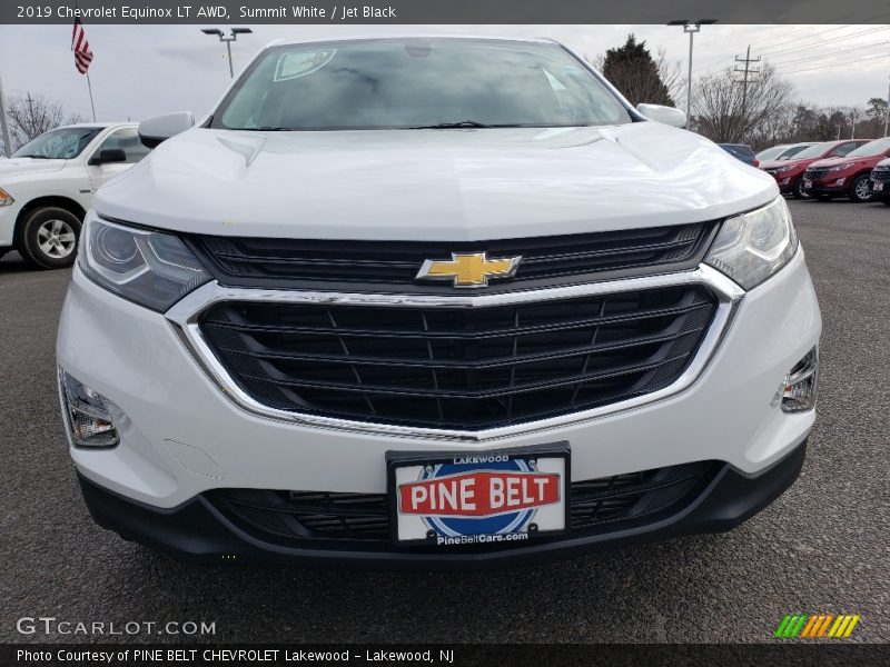 Summit White / Jet Black 2019 Chevrolet Equinox LT AWD