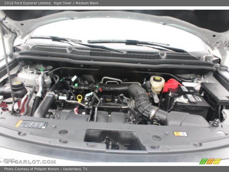 Ingot Silver / Medium Black 2019 Ford Explorer Limited