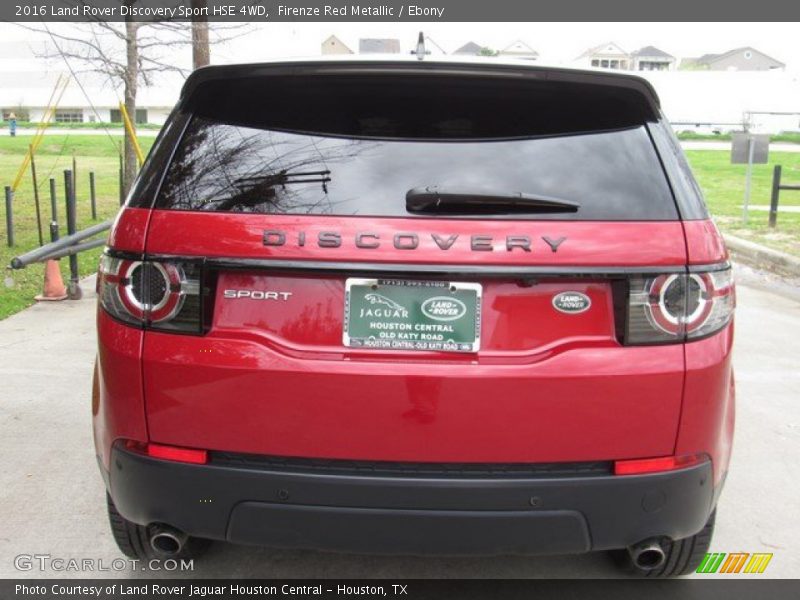 Firenze Red Metallic / Ebony 2016 Land Rover Discovery Sport HSE 4WD