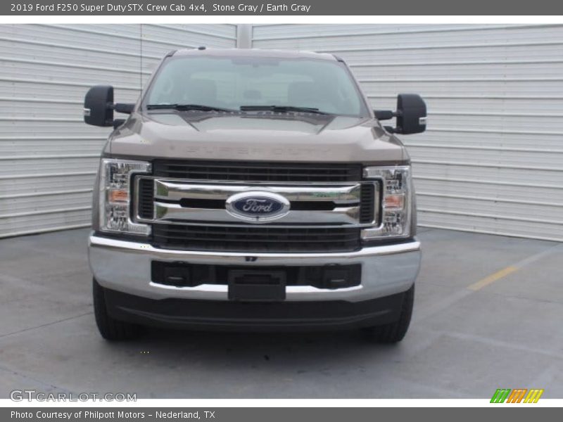 Stone Gray / Earth Gray 2019 Ford F250 Super Duty STX Crew Cab 4x4