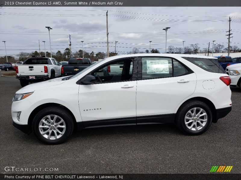 Summit White / Medium Ash Gray 2019 Chevrolet Equinox LS AWD