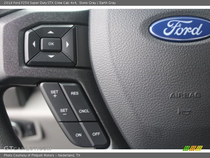 Stone Gray / Earth Gray 2019 Ford F250 Super Duty STX Crew Cab 4x4