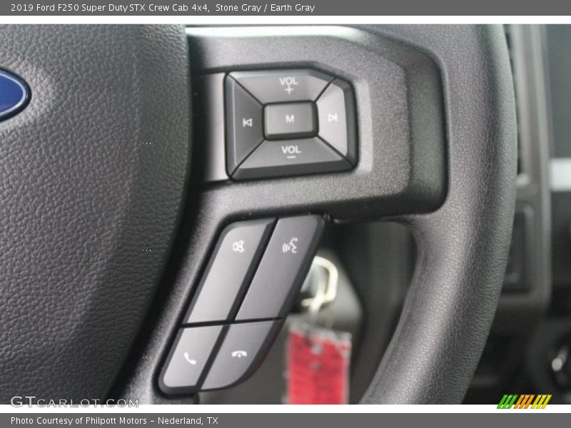 Stone Gray / Earth Gray 2019 Ford F250 Super Duty STX Crew Cab 4x4