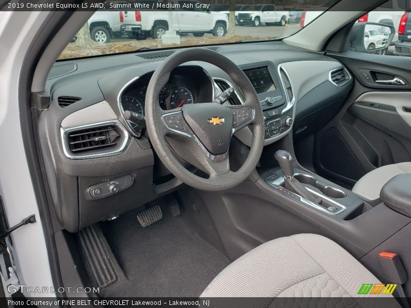 Summit White / Medium Ash Gray 2019 Chevrolet Equinox LS AWD