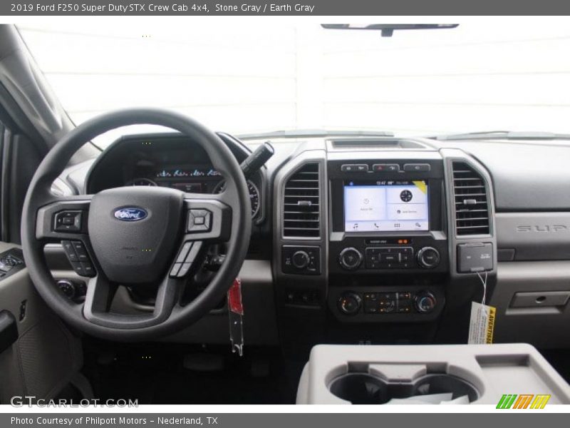 Stone Gray / Earth Gray 2019 Ford F250 Super Duty STX Crew Cab 4x4