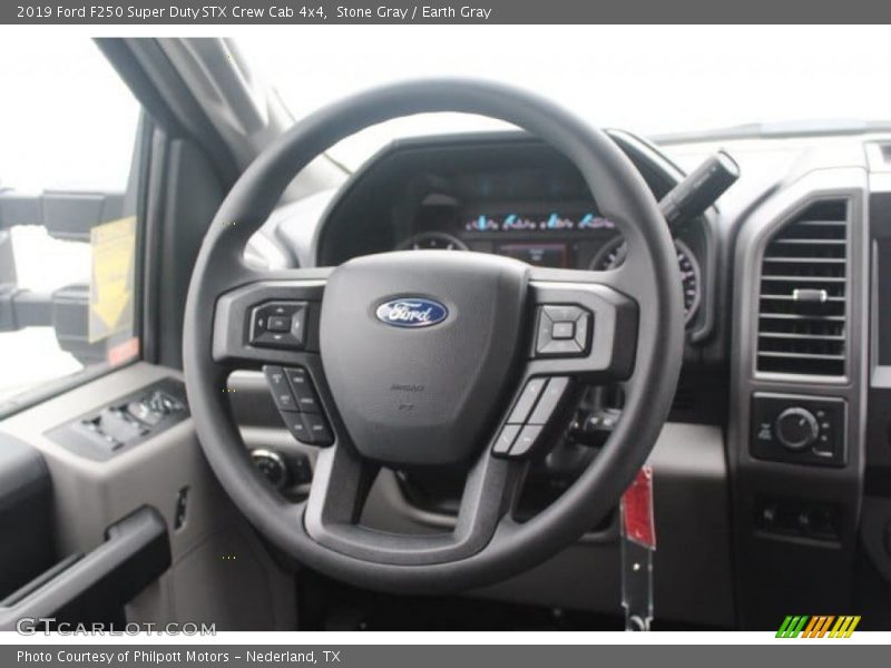 Stone Gray / Earth Gray 2019 Ford F250 Super Duty STX Crew Cab 4x4