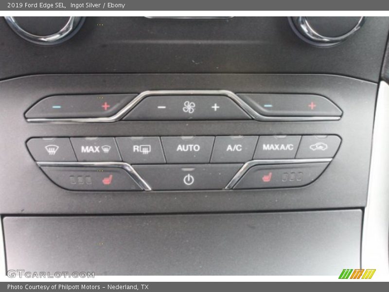 Ingot Silver / Ebony 2019 Ford Edge SEL