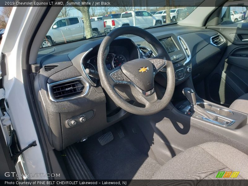 Summit White / Jet Black 2019 Chevrolet Equinox LT AWD