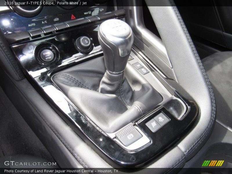  2016 F-TYPE S Coupe 6 Speed Manual Shifter