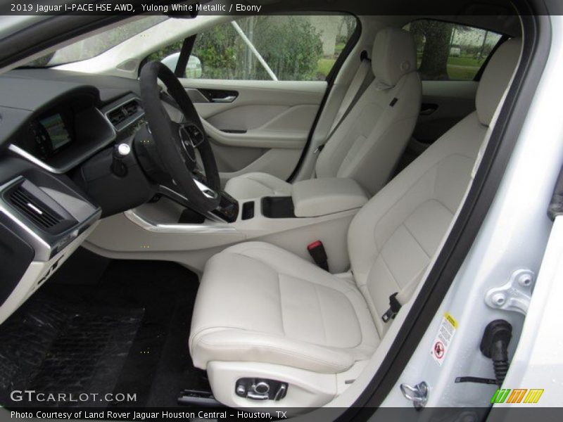  2019 I-PACE HSE AWD Ebony Interior