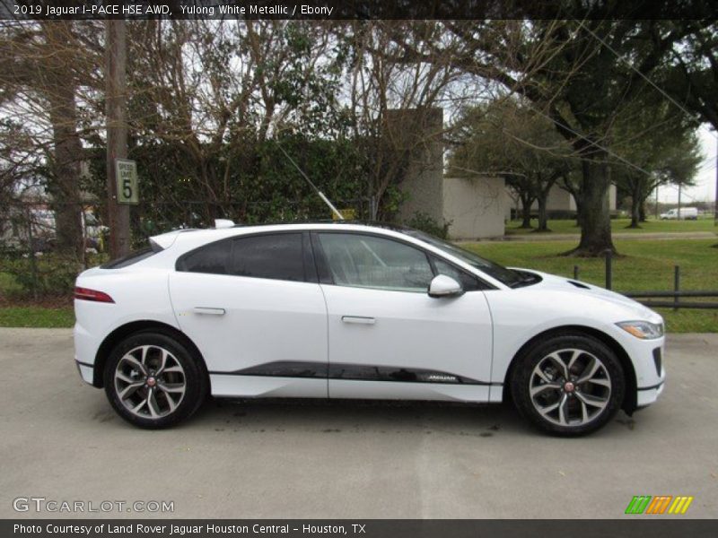 Yulong White Metallic / Ebony 2019 Jaguar I-PACE HSE AWD