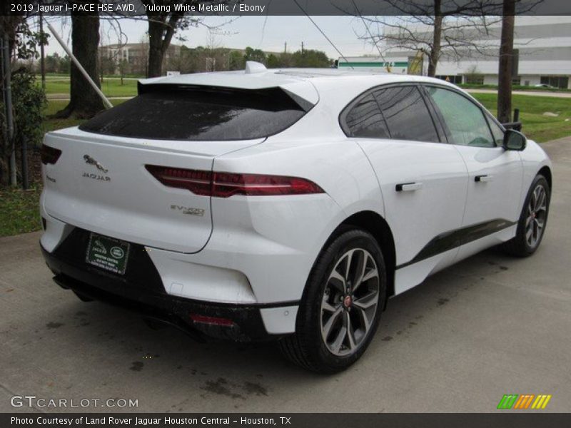 Yulong White Metallic / Ebony 2019 Jaguar I-PACE HSE AWD