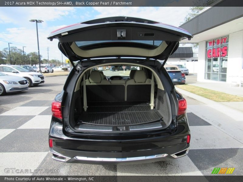 Black Copper Pearl / Parchment 2017 Acura MDX Technology SH-AWD