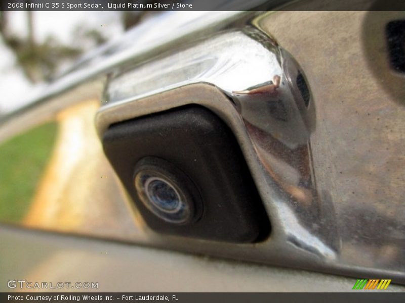 Liquid Platinum Silver / Stone 2008 Infiniti G 35 S Sport Sedan